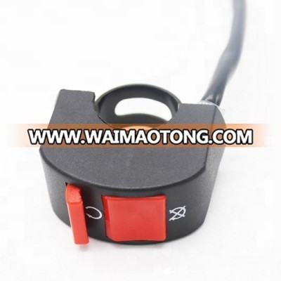 22mm bore motorcycle handle bar switch on off